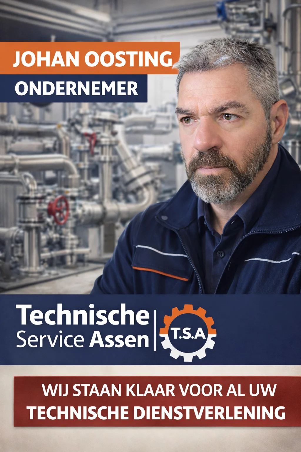 Johan Oosting - Eigenaar Technische Service Assen