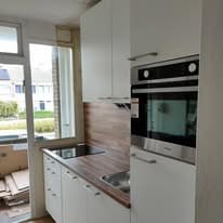 Keukenrenovatie Roden - Moderne Witte Keuken