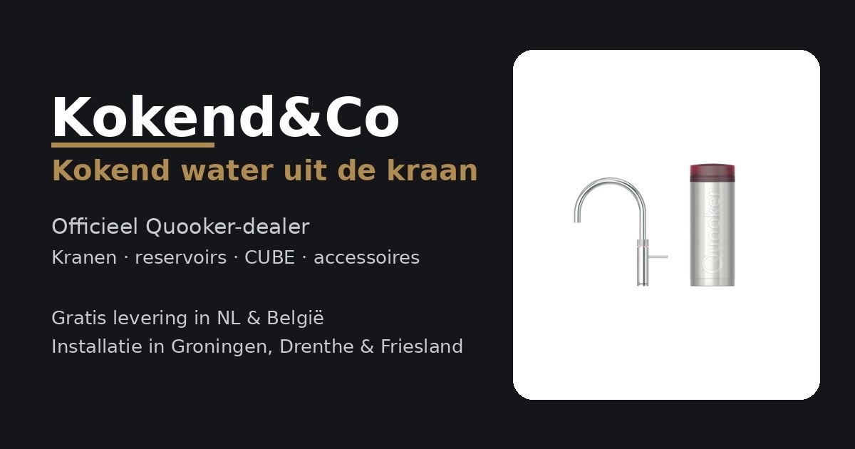 Quooker webshop Assen â losse kranen online bestellen