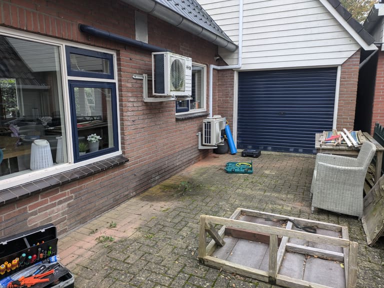 Daikin airco buitenunit montage in de regio