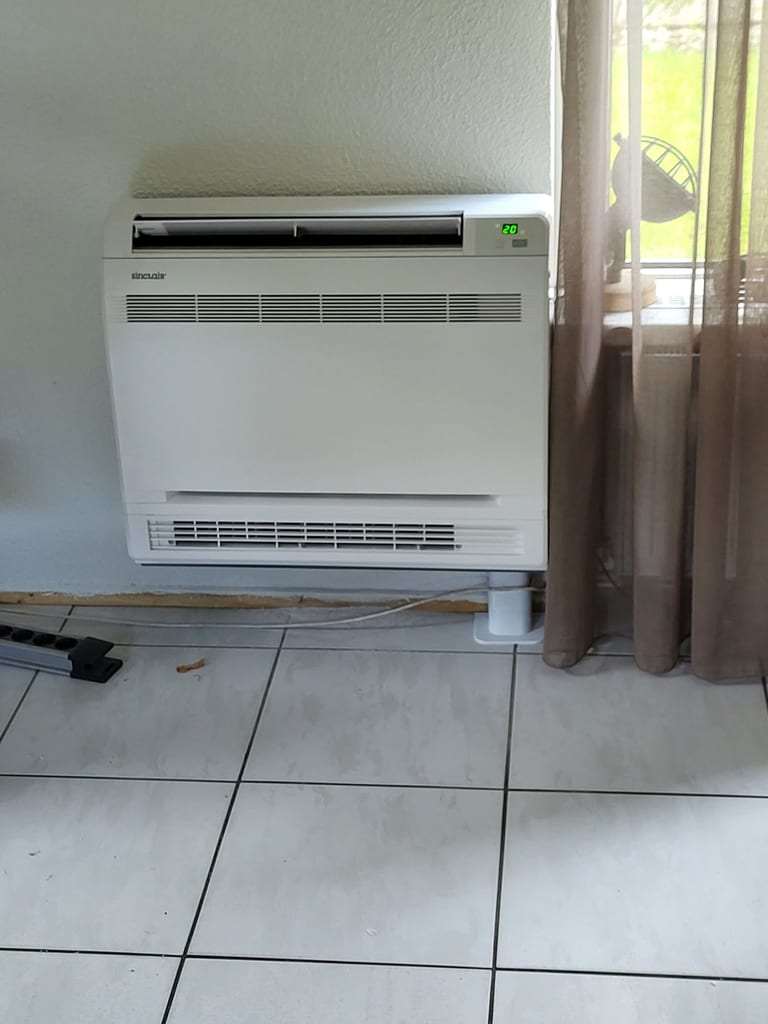 Sinclair muurunit airco in Assen